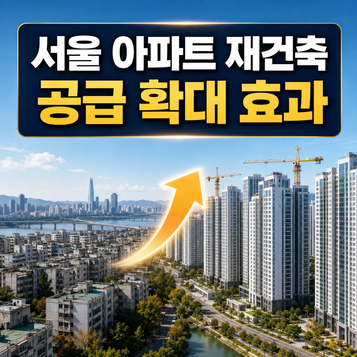 서울 아파트 재건축 공급 확대 효과